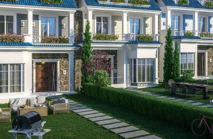 Townhouse - 4 Bedrooms - 3 Bathrooms for sale in Mountain View iCity October - 6 October Compounds - 6 October City - Giza