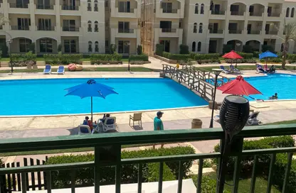 Chalet - 2 Bedrooms - 2 Bathrooms for sale in Lasirena Palm Beach - Al Ain Al Sokhna - Suez