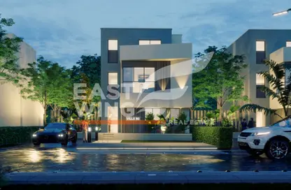Villa - 4 Bedrooms - 4 Bathrooms for sale in The brooks - El Katameya Compounds - El Katameya - New Cairo City - Cairo