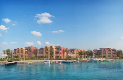 Chalet - 2 Bedrooms - 2 Bathrooms for sale in Mangroovy Residence - Al Gouna - Hurghada - Red Sea