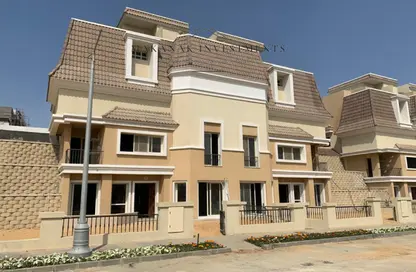 Townhouse - 4 Bedrooms - 4 Bathrooms for sale in Sarai - Mostakbal City Compounds - Mostakbal City - Future City - Cairo