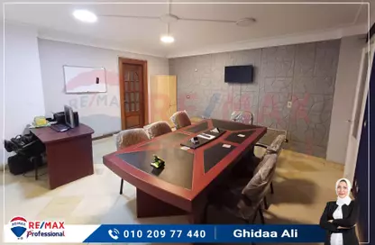 Office Space - Studio - 3 Bathrooms for rent in Ali Ibn Abi Talib St. - Smouha - Hay Sharq - Alexandria