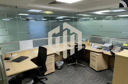 Office Space - Studio - 4 Bathrooms for rent in South Teseen St. - The 5th Settlement - New Cairo City - Cairo
