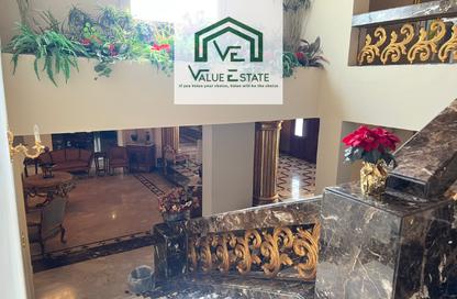 Villa - 6 Bedrooms - 7 Bathrooms for rent in Al Safwa - 26th of July Corridor - 6 October City - Giza