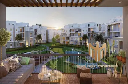 شقة - 2 غرف نوم - 2 حمامات للبيع في ايلان - كايرو جايت - كمبوندات الشيخ زايد - الشيخ زايد - الجيزة