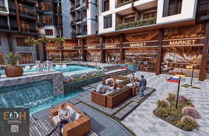 Apartment - 1 Bedroom - 1 Bathroom for sale in El Hadaba District - Hurghada - Red Sea