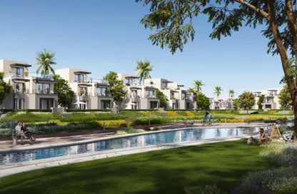 Townhouse - 3 Bedrooms - 3 Bathrooms for sale in Garden Lakes - 6 October Compounds - 6 October City - Giza