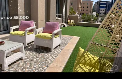 Apartment - Studio - 2 Bathrooms for rent in Palm Hills Village Gate - South Investors Area - New Cairo City - Cairo