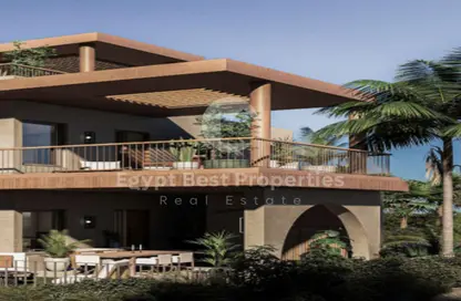 Chalet - 2 Bedrooms - 3 Bathrooms for sale in Ramla Lakeside - Qesm Ad Dabaah - North Coast