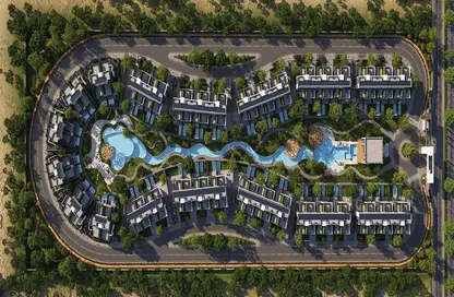Twin House - 4 Bedrooms - 3 Bathrooms for sale in Upove Compound - Sheikh Zayed Compounds - Sheikh Zayed City - Giza
