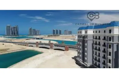 شقة - 3 غرف نوم - 3 حمامات للبيع في الحي اللاتيني - مدينة العلمين الجديدة - العلمين - الساحل الشمالي