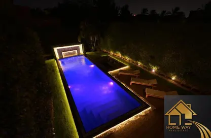 Villa - 5 Bedrooms - 5 Bathrooms for rent in Al Gezira St. - South Investors Area - New Cairo City - Cairo