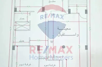 شقة - 3 غرف نوم - 2 حمامات للبيع في شارع كلية أداب - المنصورة - الدقهلية
