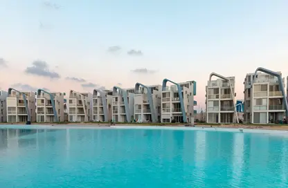 Chalet - 2 Bedrooms - 3 Bathrooms for sale in Fouka Bay - Qesm Marsa Matrouh - North Coast