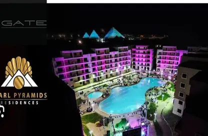 شقة - 3 غرف نوم - 3 حمامات للبيع في بيرل بيراميدز - كمبوندات 6 أكتوبر - مدينة 6 أكتوبر - الجيزة