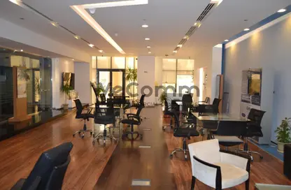 Office Space - Studio - 3 Bathrooms for rent in Bank Center Street - South Teseen St. - The 5th Settlement - New Cairo City - Cairo