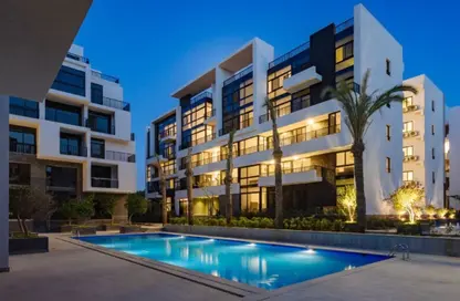 Apartment - 2 Bedrooms - 2 Bathrooms for sale in The Water Way - North Investors Area - New Cairo City - Cairo