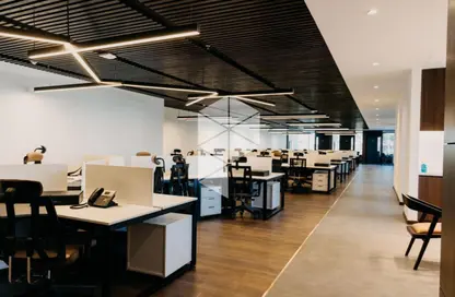 Office Space - Studio - 2 Bathrooms for rent in Cairo Festival City - North Investors Area - New Cairo City - Cairo