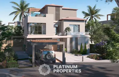 Villa - 5 Bedrooms - 4 Bathrooms for sale in Badya Palm Hills - 6 October Compounds - 6 October City - Giza