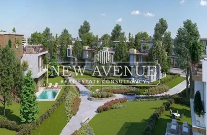 Twin House - 4 Bedrooms - 4 Bathrooms for sale in IL Bosco - New Capital Compounds - New Capital City - Cairo