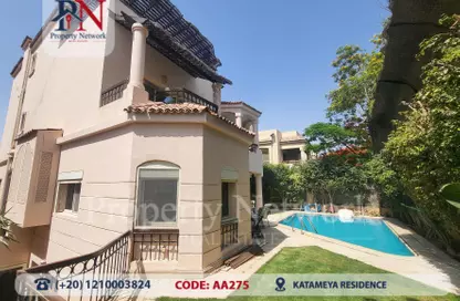 Villa - 6 Bedrooms for rent in Katameya Residence - The 1st Settlement - New Cairo City - Cairo