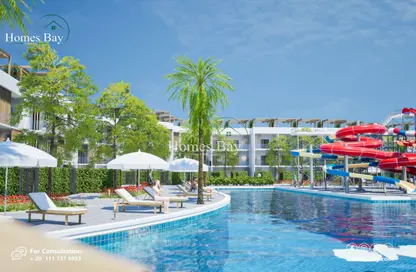 Penthouse - 1 Bedroom - 1 Bathroom for sale in Magawish - Hurghada - Red Sea