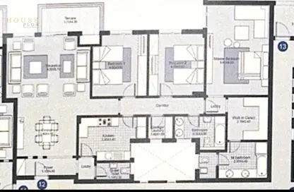 شقة - 3 غرف نوم - 3 حمامات للبيع في ذا كورت ياردز - كمبوندات الشيخ زايد - الشيخ زايد - الجيزة
