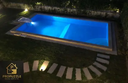 منزل مزدوج - 5 غرف نوم - 4 حمامات للايجار في كايرو فيستيفال سيتى - المستثمرين الشمالية - مدينة القاهرة الجديدة - القاهرة