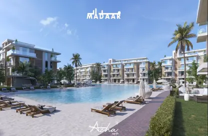 Chalet - 2 Bedrooms - 2 Bathrooms for sale in Azha North - Ras Al Hekma - North Coast