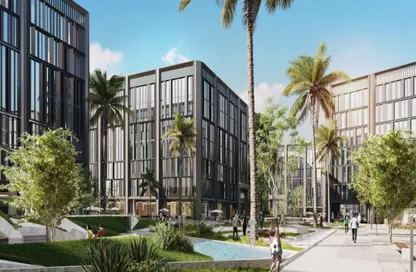 Office Space - Studio - 2 Bathrooms for sale in One Ninety - South Teseen St. - The 5th Settlement - New Cairo City - Cairo