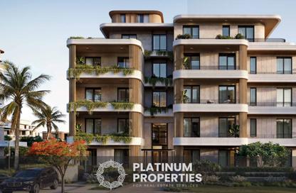 Apartment - 2 Bedrooms - 2 Bathrooms for sale in Crescent Walk - 5th Settlement Compounds - The 5th Settlement - New Cairo City - Cairo