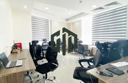 Office Space - Studio - 1 Bathroom for rent in Bank Center Street - South Teseen St. - The 5th Settlement - New Cairo City - Cairo