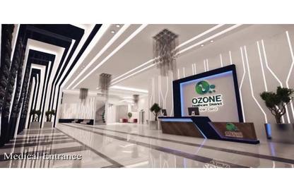 عيادة - استوديو - 2 حمامات للايجار في مجمع أوزون الطبي - النرجس - مدينة القاهرة الجديدة - القاهرة