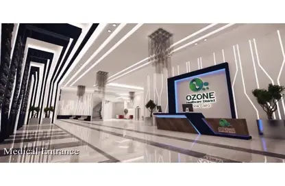 عيادة - استوديو - 2 حمامات للايجار في مجمع أوزون الطبي - النرجس - مدينة القاهرة الجديدة - القاهرة