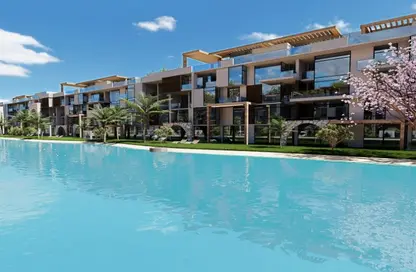 Chalet - 1 Bedroom - 1 Bathroom for sale in Marina 1 - Marina - Al Alamein - North Coast