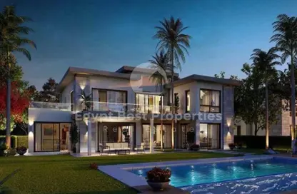 منزل مزدوج - 4 غرف نوم - 5 حمامات للبيع في سوان ليك ريزيدنس - كمبوندات التجمع الخامس - التجمع الخامس - مدينة القاهرة الجديدة - القاهرة