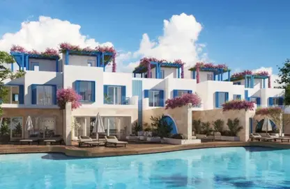 Chalet - 3 Bedrooms - 3 Bathrooms for sale in Naia bay - Ras Al Hekma - North Coast