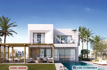 شاليه - 3 غرف نوم - 5 حمامات للبيع في المصيف - راس الحكمة - الساحل الشمالي