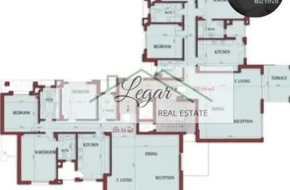 (بنتهاوس  (روف - 4 غرف نوم - 3 حمامات للبيع في بالم هيلز بالم باركس - وصلة دهشور الجنوبية - مدينة 6 أكتوبر - الجيزة