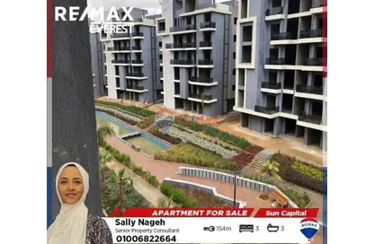 Apartment - 3 Bedrooms - 3 Bathrooms for sale in Ashgar City - Al Wahat Road - 6 October City - Giza