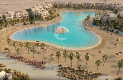 شاليه - 2 غرف نوم - 2 حمامات للبيع في سوان ليك الجونة - الجونة - الغردقة - محافظة البحر الاحمر