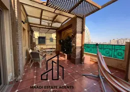 Penthouse - 2 Bedrooms - 2 Bathrooms for rent in Street 214 - Degla - Hay El Maadi - Cairo