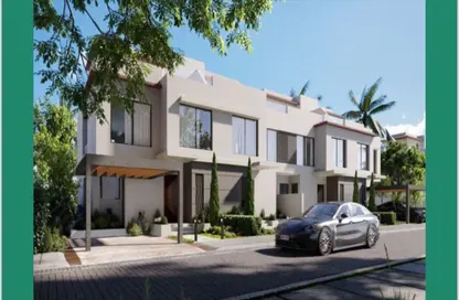 Townhouse - 3 Bedrooms - 4 Bathrooms for sale in Badya Palm Hills - 6 October Compounds - 6 October City - Giza