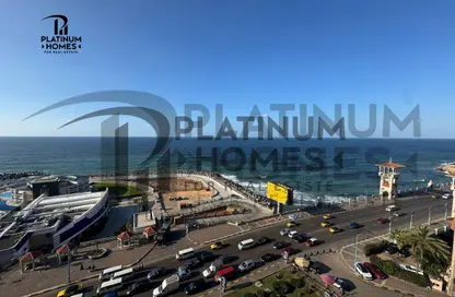 Apartment - 4 Bedrooms - 5 Bathrooms for sale in Al Geish Road - Roushdy - Hay Sharq - Alexandria