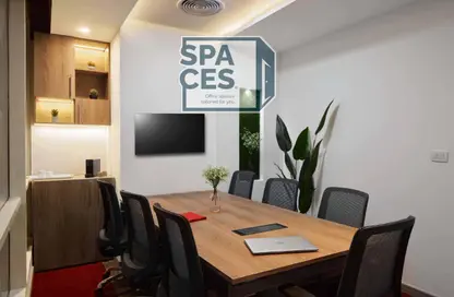 Office Space - Studio - 1 Bathroom for rent in Bank Center Street - South Teseen St. - The 5th Settlement - New Cairo City - Cairo