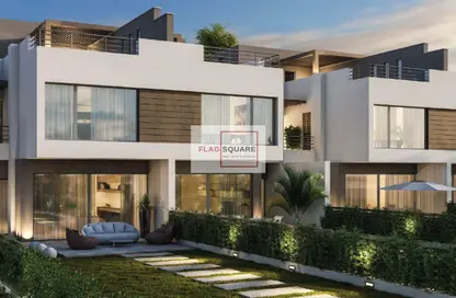 Twin House - 3 Bedrooms - 4 Bathrooms for sale in Palm Hills New Cairo - 5th Settlement Compounds - The 5th Settlement - New Cairo City - Cairo