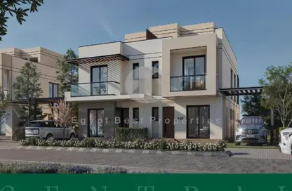 Twin House - 5 Bedrooms - 6 Bathrooms for sale in Hyde Park - 5th Settlement Compounds - The 5th Settlement - New Cairo City - Cairo