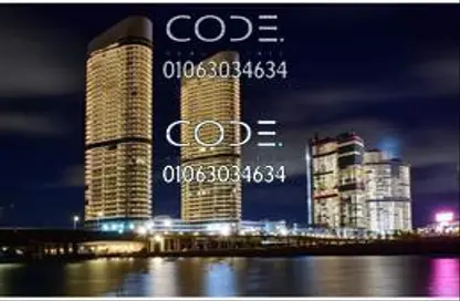 Apartment - 1 Bedroom - 1 Bathroom for sale in North Edge Towers - New Alamein City - Al Alamein - North Coast