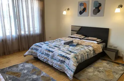 Apartment - 1 Bedroom - 1 Bathroom for rent in Palm Hills New Cairo - 5th Settlement Compounds - The 5th Settlement - New Cairo City - Cairo