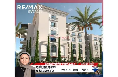 Apartment - 3 Bedrooms - 3 Bathrooms for sale in Village West - Sheikh Zayed Compounds - Sheikh Zayed City - Giza